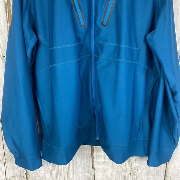 Eddie Bauer FreeDry Movement Full Zip Jacket Size XL Blue NWT 228 - Picture 3 of 10